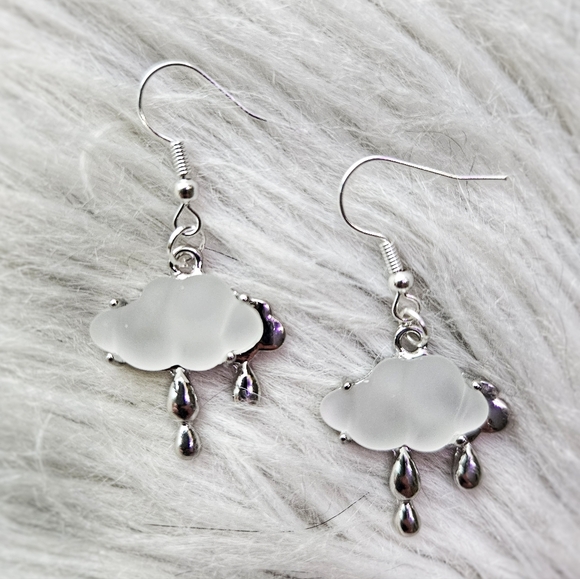 Cloud Earrings - Picture 3 of 5